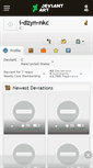 Mobile Screenshot of i-dzyn-nkc.deviantart.com