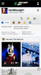 Mobile Screenshot of heidibluegirl.deviantart.com