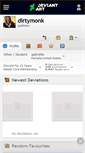 Mobile Screenshot of dirtymonk.deviantart.com