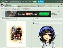 Tablet Screenshot of aniki-san.deviantart.com