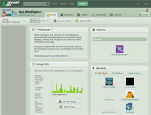 Tablet Screenshot of mylittledash.deviantart.com