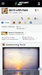 Mobile Screenshot of devil-with-halo.deviantart.com