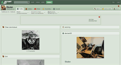 Desktop Screenshot of ebulon.deviantart.com