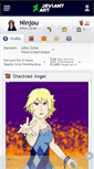 Mobile Screenshot of ninjou.deviantart.com