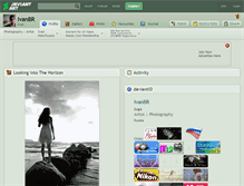 Tablet Screenshot of ivanbr.deviantart.com