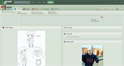 Desktop Screenshot of nicht.deviantart.com