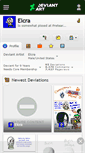 Mobile Screenshot of elcra.deviantart.com