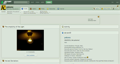 Desktop Screenshot of pokono.deviantart.com