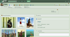 Desktop Screenshot of jimgun.deviantart.com