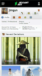 Mobile Screenshot of jimgun.deviantart.com