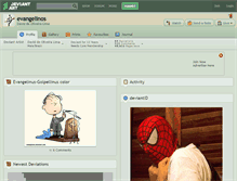 Tablet Screenshot of evangelinos.deviantart.com
