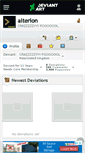 Mobile Screenshot of alterion.deviantart.com