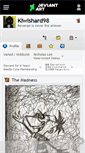 Mobile Screenshot of kiwishard98.deviantart.com