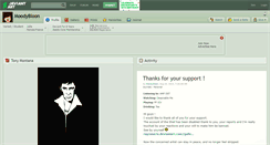 Desktop Screenshot of moodybloon.deviantart.com