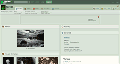 Desktop Screenshot of nerc07.deviantart.com