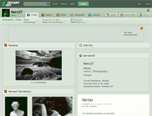 Tablet Screenshot of nerc07.deviantart.com