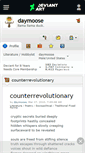 Mobile Screenshot of daymoose.deviantart.com