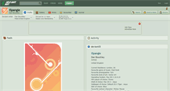 Desktop Screenshot of ispangle.deviantart.com
