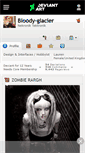 Mobile Screenshot of bloody-glacier.deviantart.com