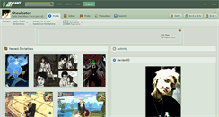 Desktop Screenshot of ghouleater.deviantart.com