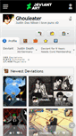 Mobile Screenshot of ghouleater.deviantart.com
