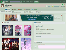 Tablet Screenshot of goth-engel.deviantart.com