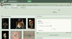 Desktop Screenshot of ladymusashi.deviantart.com
