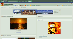 Desktop Screenshot of extremebeyond.deviantart.com
