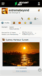 Mobile Screenshot of extremebeyond.deviantart.com