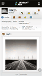 Mobile Screenshot of mikzn.deviantart.com