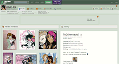 Desktop Screenshot of missin-link.deviantart.com