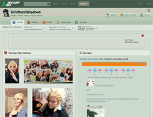 Tablet Screenshot of inxxthexxshadows.deviantart.com