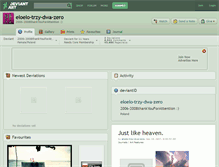 Tablet Screenshot of eloelo-trzy-dwa-zero.deviantart.com