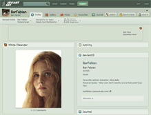Tablet Screenshot of barfabian.deviantart.com