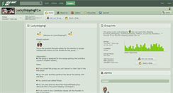 Desktop Screenshot of luckyshippingfc.deviantart.com