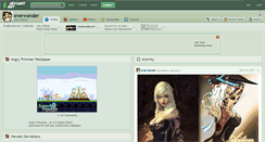 Desktop Screenshot of everwander.deviantart.com
