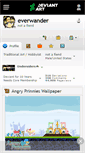 Mobile Screenshot of everwander.deviantart.com