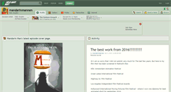 Desktop Screenshot of mandarinmannen.deviantart.com
