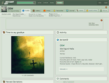 Tablet Screenshot of osw.deviantart.com