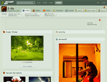 Tablet Screenshot of e--sly.deviantart.com