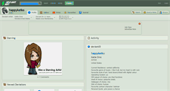 Desktop Screenshot of happykeiko.deviantart.com