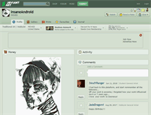 Tablet Screenshot of insaneandroid.deviantart.com