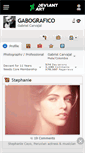 Mobile Screenshot of gabografico.deviantart.com