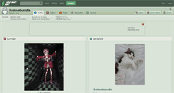 Desktop Screenshot of liveloveburndie.deviantart.com