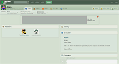 Desktop Screenshot of 4tren.deviantart.com
