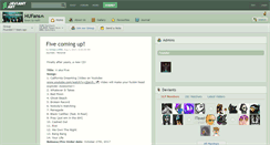 Desktop Screenshot of hufans.deviantart.com
