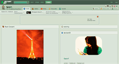 Desktop Screenshot of faror1.deviantart.com