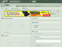 Tablet Screenshot of mcepp.deviantart.com
