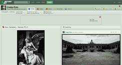Desktop Screenshot of creepy-eyes.deviantart.com