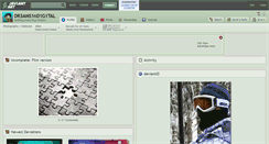 Desktop Screenshot of dr3ams1nd1g1tal.deviantart.com